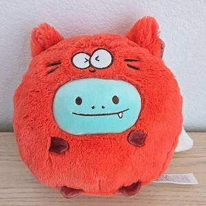 Red banda cat costume insect dino plush - Miniso 7.9 inch